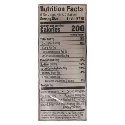 Brownberry Steak Rolls Sub 6 Count - 15 Oz - Image 4