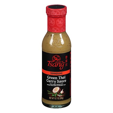 House of Tsang Sauce Simmering Green Thai Curry - 10.7 Oz - Image 1