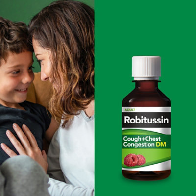 Robitussin Cough + Chest Congestion DM Adult Cough + Congestion Relief Liquid - 8 Fl. Oz. - Image 5