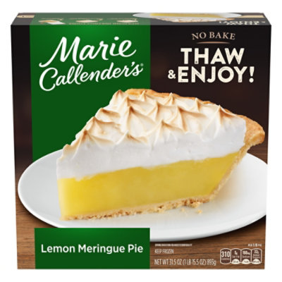 Marie Callender's Lemon Meringue Pie Frozen Dessert - 31.5 Oz - Image 1