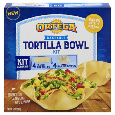 Ortega Tortilla Bowl Kit Bakeable - 5.7 Oz - Image 3