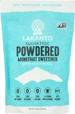Lakanto Sweetener Powdered - 16 Oz - Image 2