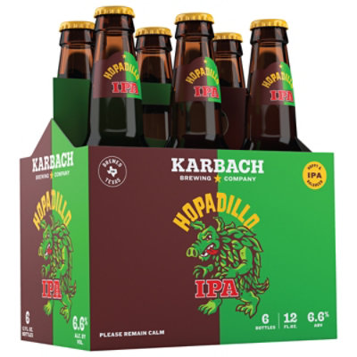 Karbach Hopadillo Ipa Bottles - 6-12 Fl. Oz. - Image 1