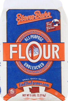 Stone-Buhr Flour All Purpose Unbleached - 5 Lb - Image 2