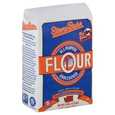 Stone-Buhr Flour All Purpose Unbleached - 5 Lb - Image 1