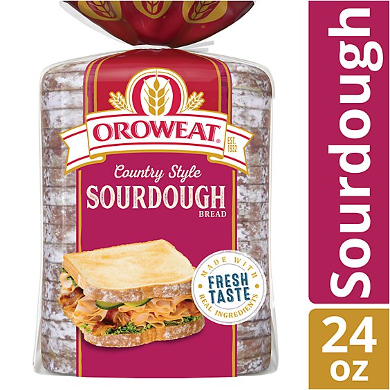 Oroweat Country Sourdough Bread - 24 Oz