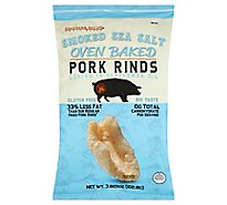 Southern Recipe Small Batch Smoked Sea Salt Oven Baked Pork Rinds - 3.625 Oz