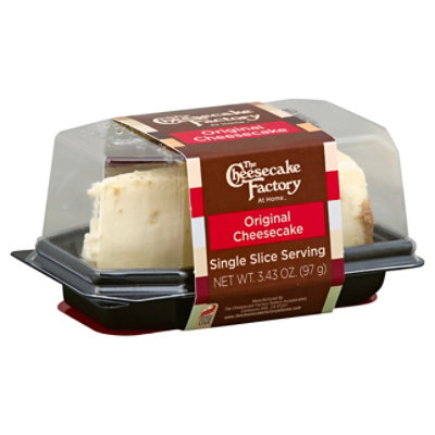 The Cheesecake Factory Original Cheesecake Slice - Each