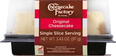The Cheesecake Factory Original Cheesecake Slice - Each - Image 2