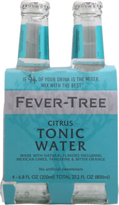 Fever Tree Citrus Tonic Water - 4-6.8 Fl. Oz. - Image 4