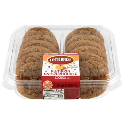 Lofthouse 15 Oz Pumpkin Snickerdoodle Cookies - 15 Oz - Image 2