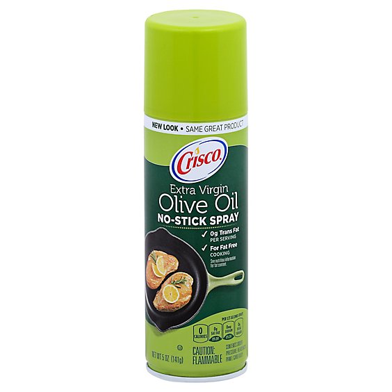 Crisco Cooking Spray No Stick Extra Virgin Olive Oil - 5 Oz