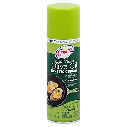 Crisco Cooking Spray No Stick Extra Virgin Olive Oil - 5 Oz - Image 1