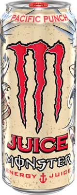 Monster Energy Juice Pacific Punch Energy + Juice - 16 Fl. Oz. - Image 1