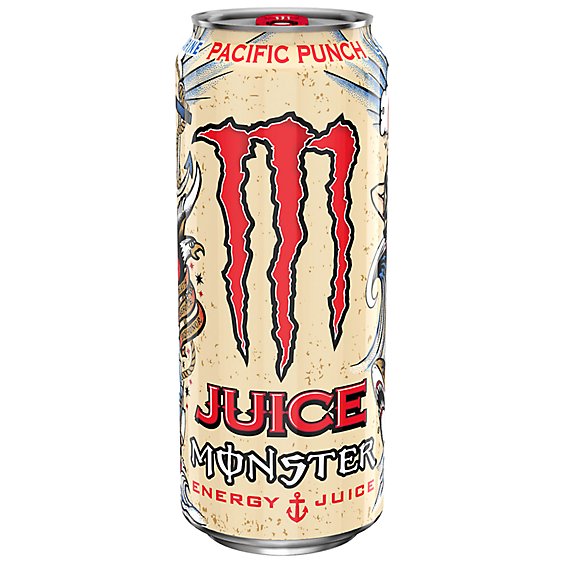 Monster Energy Juice Pacific Punch Energy + Juice - 16 Fl. Oz.