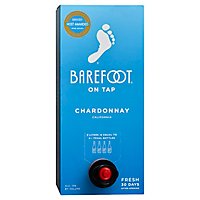Barefoot Cellars On Tap Chardonnay White Wine Box - 3 Liter - Image 1