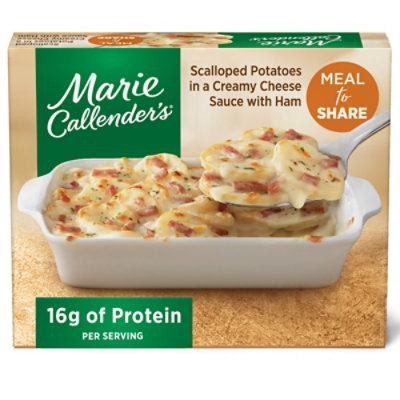 Marie Callender's Scalloped Potatoes In A Creamy Cheese Sauce With Ham Frozen Meal - 27 Oz - Image 1