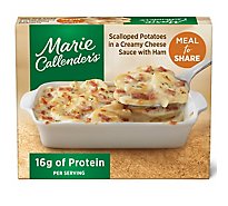 Marie Callender's Scalloped Potatoes In A Creamy Cheese Sauce With Ham Frozen Meal - 27 Oz