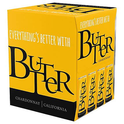 Jam Cellars Butter Chardonnay Cans Wine - 4-250 Ml - Image 3