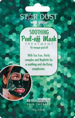 BioMiracle Star Dust With Glitter Soothing Peel-Off Mask - 0.35 Oz - Image 2