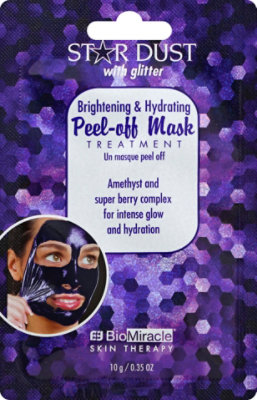 BioMiracle Star Dust With Glitter Brightening & Hydrating Peel-Off Mask - Each - Image 2