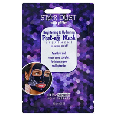 BioMiracle Star Dust With Glitter Brightening & Hydrating Peel-Off Mask - Each