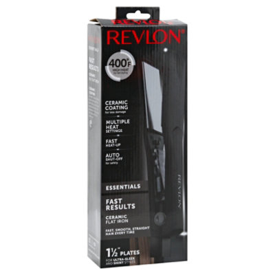Revlon Ceramic 1.5inches Flat Iron - Each - Image 1
