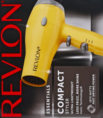 Revlon Essentials Hair Dryer Compact Styler - Each - Image 3