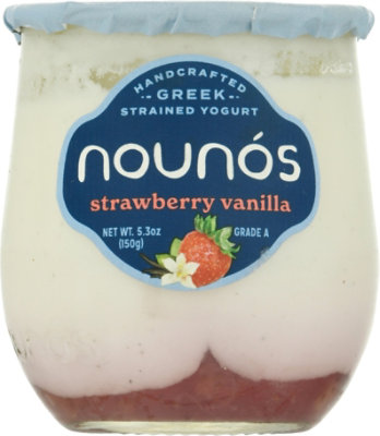 Nounos Yogurt St Ss Strwbry Van - 5.3 Oz - Image 2