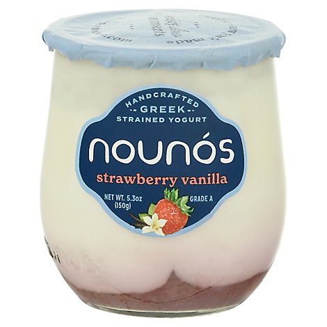 Nounos Yogurt St Ss Strwbry Van - 5.3 Oz