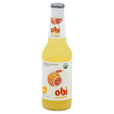  Obi Active Water Kefir Valencia Orange & Grapefruit - 12 Fl. Oz. 