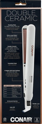 Conair Flat Iron Double Ceramic 1 Inch - Each - Safeway