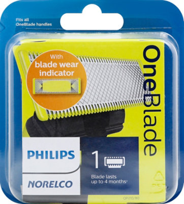 Philips Norelco OneBlade Replacement Blade QP210/80 - Each - Image 2