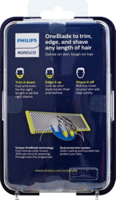 kousen veelbelovend aanwijzing Philips Norelco OneBlade Face Grooming Kit 3 Stubble Combs QP252/70 - Each  - Vons