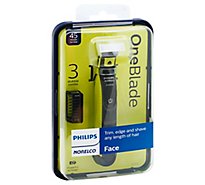 Philips Norelco OneBlade Face Grooming Kit 3 Stubble Combs QP252/70 - Each