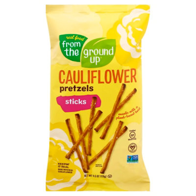 From The Ground Up Cauliflower Pretzel Sticks - 4.5 Oz - Image 2