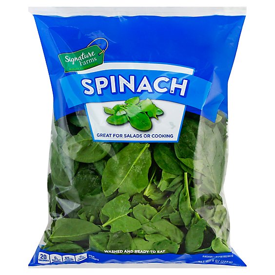 Signature Farms Spinach - 8 Oz