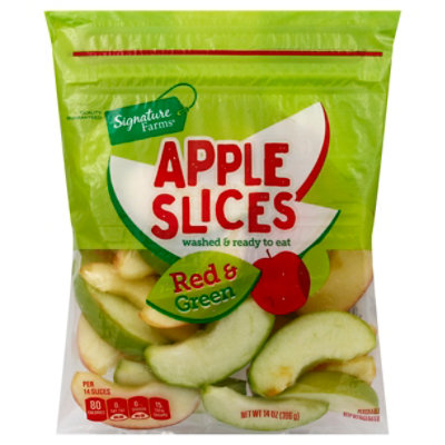 apple slices bag