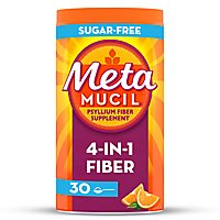 Metamucil 4 In 1 Sugar Free Powder Orange Psyllium Fiber Supplement - 6.1 Oz - Image 3