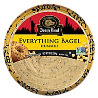 Boars Head Everything Bagel Hummus - 10 Oz - Image 1