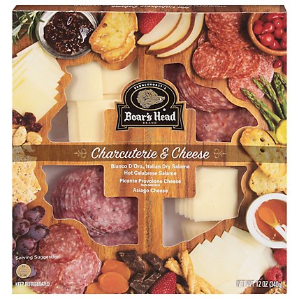 Boars Head Charcuterie Tray Meat & Cheese - 12 Oz - Image 1