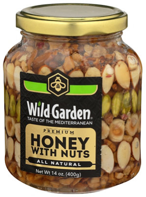 Wild Gard Honey With Nuts - 14 Oz - Image 4