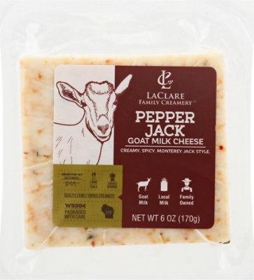 Laclare Goat Pepper Jack - 6 Oz - Image 2