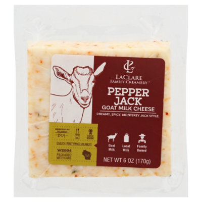 Laclare Goat Pepper Jack - 6 Oz