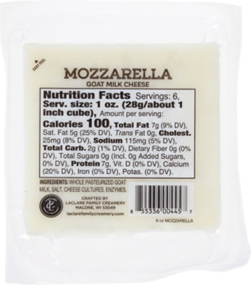 Laclare Goat Mozzarella - 6 Oz - Image 6