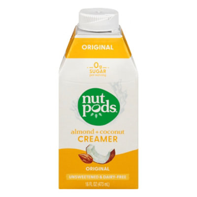 nutpods Creamer Dairy Free Unsweetened Original 1 Pint - 473 Ml - Image 3