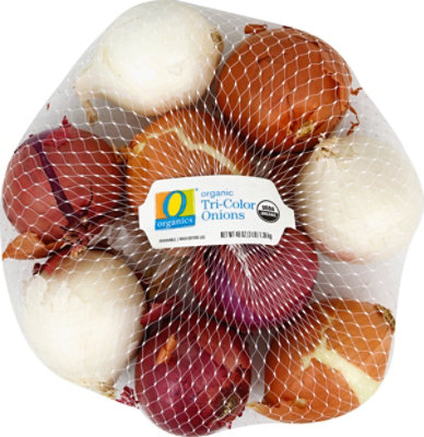 O Organics Organic Tri Color Onions Prepacked Bag - 3 Lb - Image 2