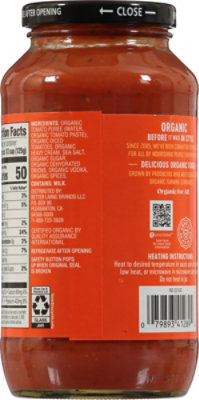 O Organics Organic Pasta Sauce Vodka - 25 Oz - Image 6