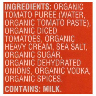 O Organics Organic Pasta Sauce Vodka - 25 Oz - Image 5