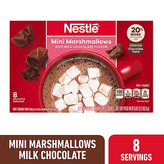 Nestle Mini Marshmallows Hot Cocoa Mix- 6.8 Oz